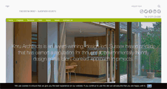 Desktop Screenshot of koruarchitects.co.uk